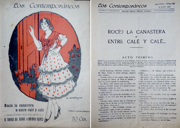 Rocío la canastera o Entre calé y calé. Comedia de …