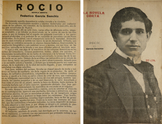 Rocío. Novela.