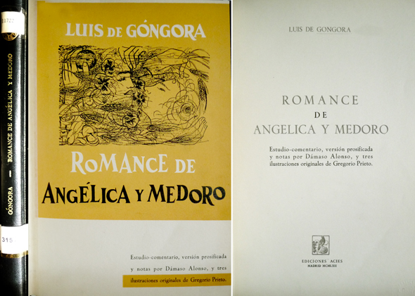 Romance de Angélica y Medoro. Estudio - comentario, versión prosificada …