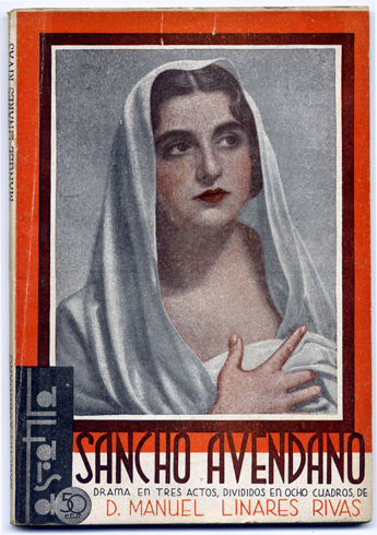 Sancho Avendaño. Drama en tres actos.