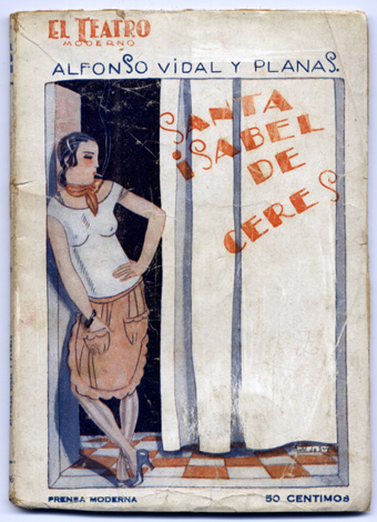 Santa Isabel de Ceres. Tragedia popular en cinco actos.