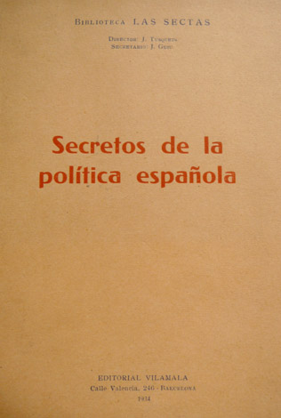 Secretos de la política española.