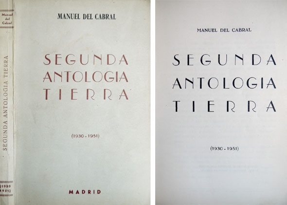 Segunda Antología Tierra (1930-1951).