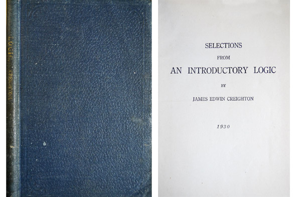 Selections from An Introductory Logic.