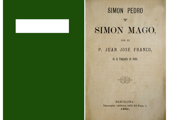 Simón Pedro y Simón Mago.