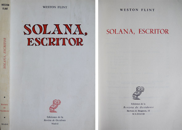 Solana, escritor.