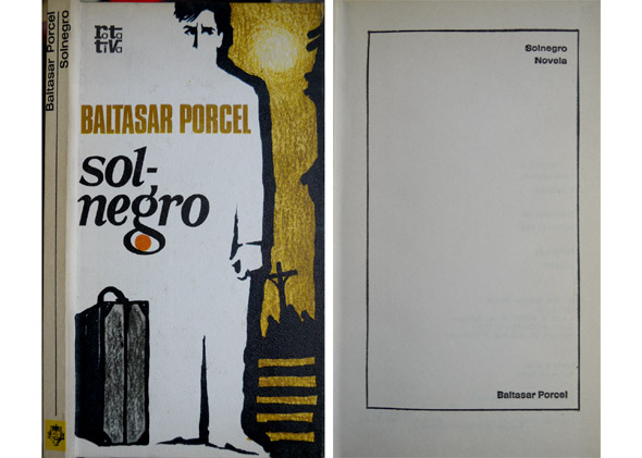 Solnegro. Novela. Traducción de Nuria Clara.