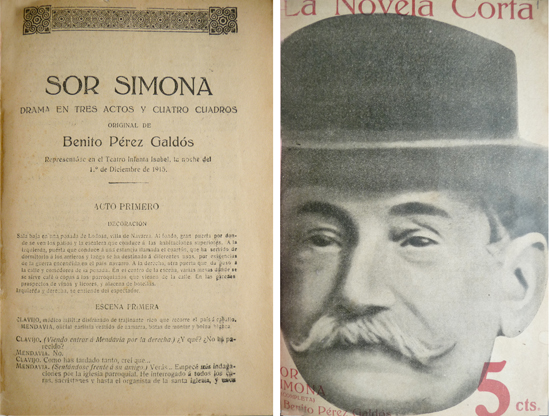 Sor Simona. Drama en tres actos.