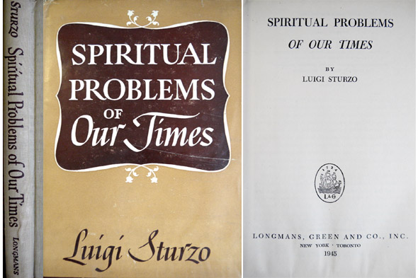 Spiritual Problems of Our Times.