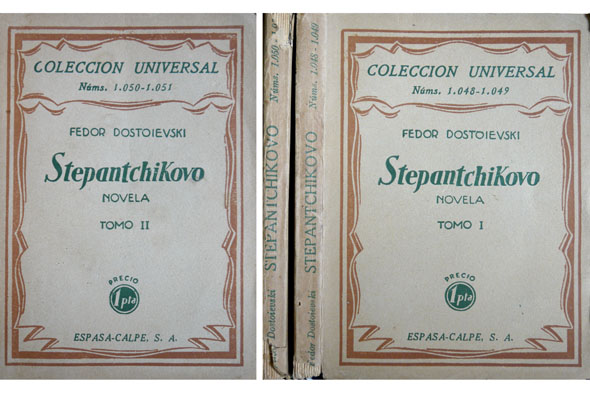 Stepantchikovo. Traducción de Ricardo Baeza y R. Zhukovski.