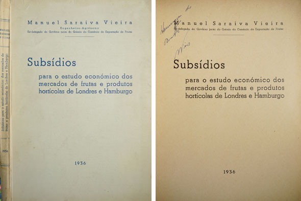 Subsídios para o estudo económico dos mercados de frutas e …