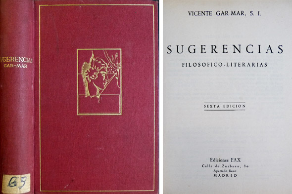 Sugerencias Filosófico Literarias.