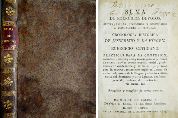 SUMA de Egercicios Devotos, breves, fáciles, necesarios y acomodados a …