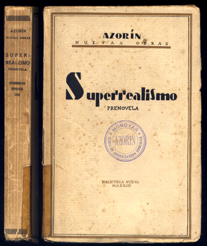 Superrealismo. Prenovela.