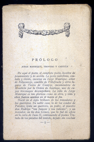 Sus mejores versos. Prólogo de Luis de Oteyza.