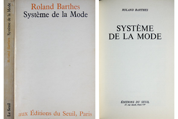 Système de la Mode.