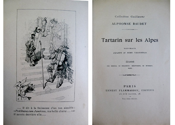 Tartarin sur les Alpes. Nouveaux exploits du héros tarasconnais.