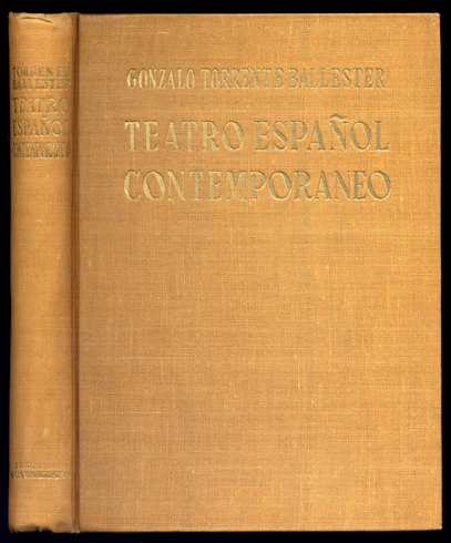 Teatro Español Contemporáneo.