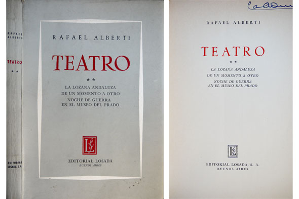 Teatro II. La lozana andaluza. De un momento a otro. …