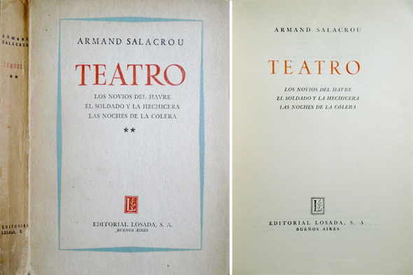 Teatro. II: Los novios del Havre. El soldado y la …