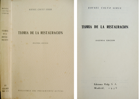Teoría de la Restauración.