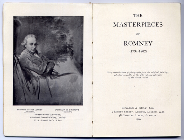 The Masterpieces of Romney (1734 - 1802).