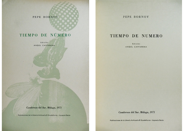 Tiempo de número. Nota a la edición de José Infante.