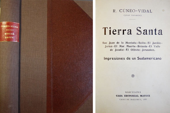 Tierra Santa. Impresiones de un Sudamericano.