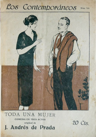 Toda una mujer. Comedia en tres actos.