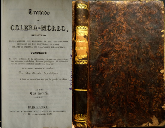 Tratado del Cólera Morbo, redactado principalmente con presencia de las …