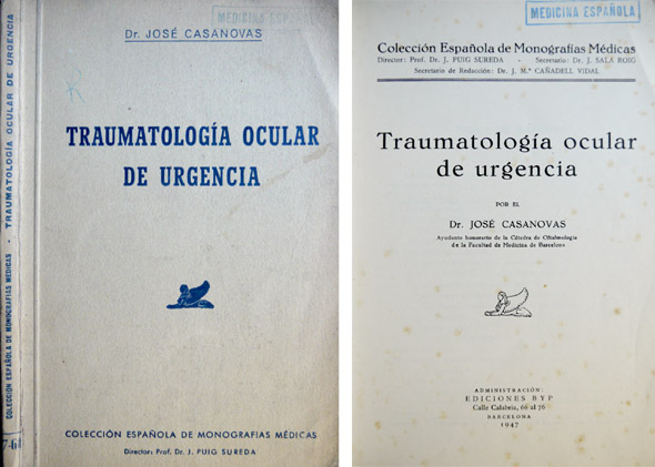 Traumatología ocular de urgencia.