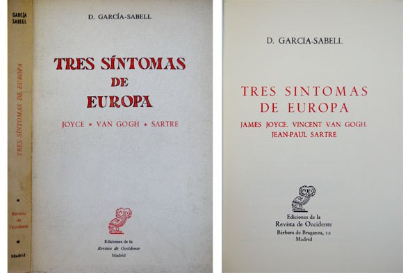 Tres síntomas de Europa: James Joyce, Vincent Van Gogh y …