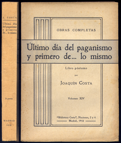 Ultimo día del paganismo y primero de . lo mismo. …