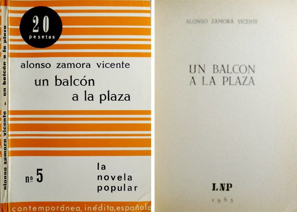 Un balcón a la plaza.