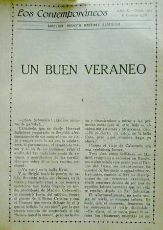 Un buen veraneo.