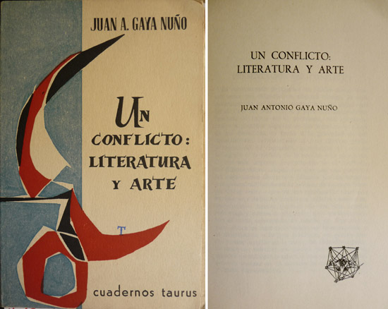 Un conflicto: literatura y arte.
