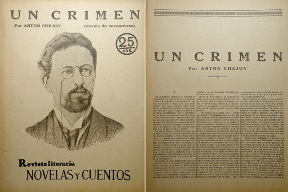 Un crimen. Campesinos. Maestra de escuela. El estudiante. Nueva residencia.