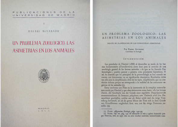 Un problema zoológico: las asimetrías en los animales. Ensayo de …