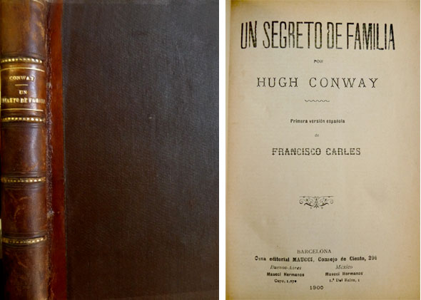 Un secreto de familia. Primera versión española de Francisco Carles.