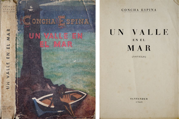 Un valle en el mar. Novela.
