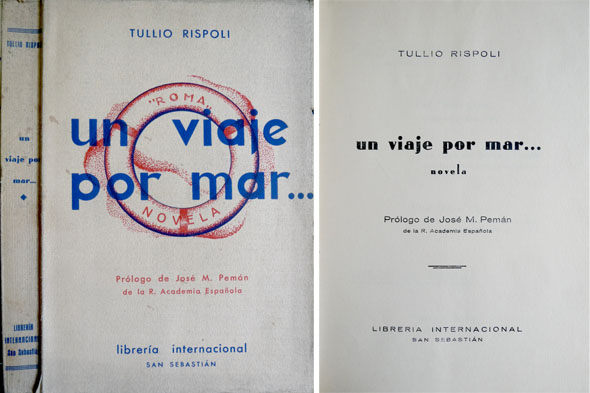 Un viaje por mar. Novela. Traducción del italiano por Mariano …
