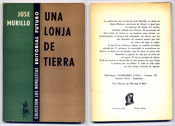 Una lonja de tierra. Novela.