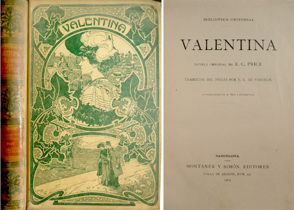 Valentina. Novela. [Valentina: A Sketch, 1882]. Traducida del inglés por …