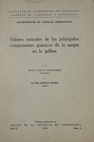 Valores normales de los principales componentes químicos de la sangre …