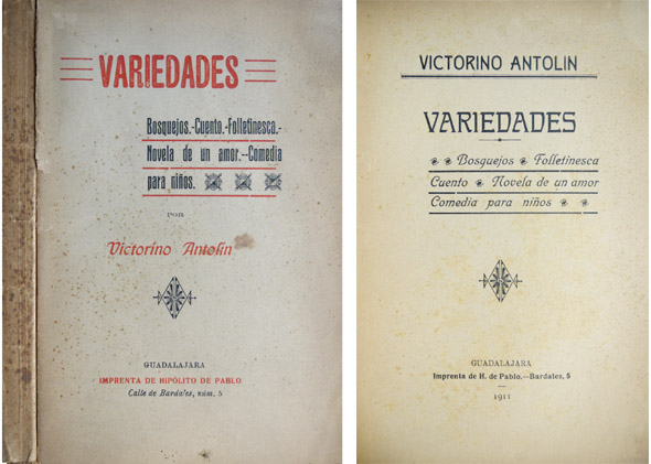 Variedades. [Bosquejos; Los últimos celos. Folletinesca; Don Juanito. Cuento; Clemencia. …