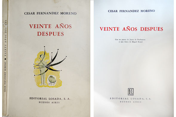 Veinte años después. Con un poema de Juana de Ibarbourou …