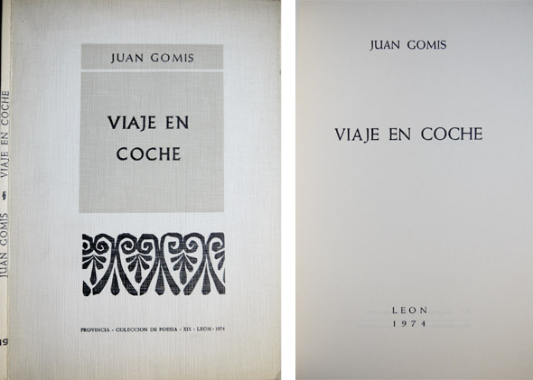 Viaje en coche. Poemas.