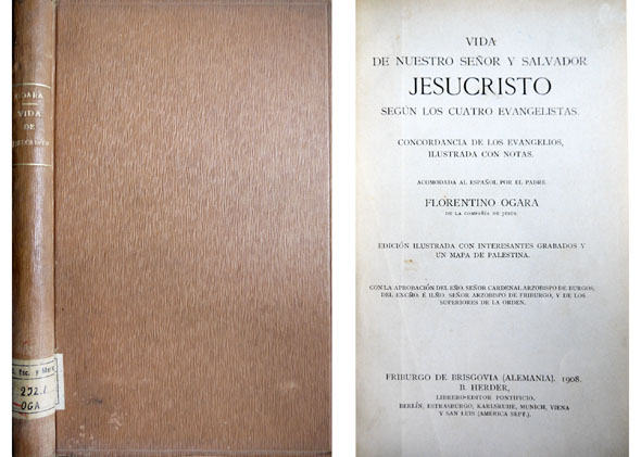 Vida de Nuestro Señor y Salvador Jesucristo, según los Cuatro …