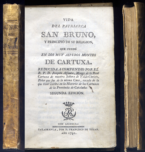 Vida del patriarca San Bruno y principio de su Religión, …