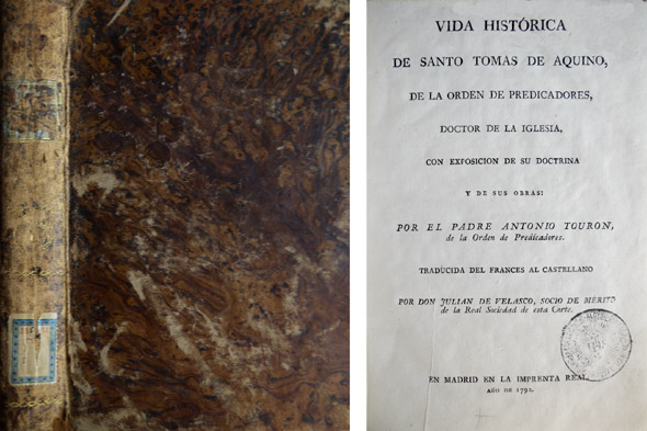 Vida histórica de Santo Tomás de Aquino de la Orden …